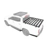 Mercedes X-Class (2017 - présent) Slimline II kit de galerie pour benne - de Front Runner