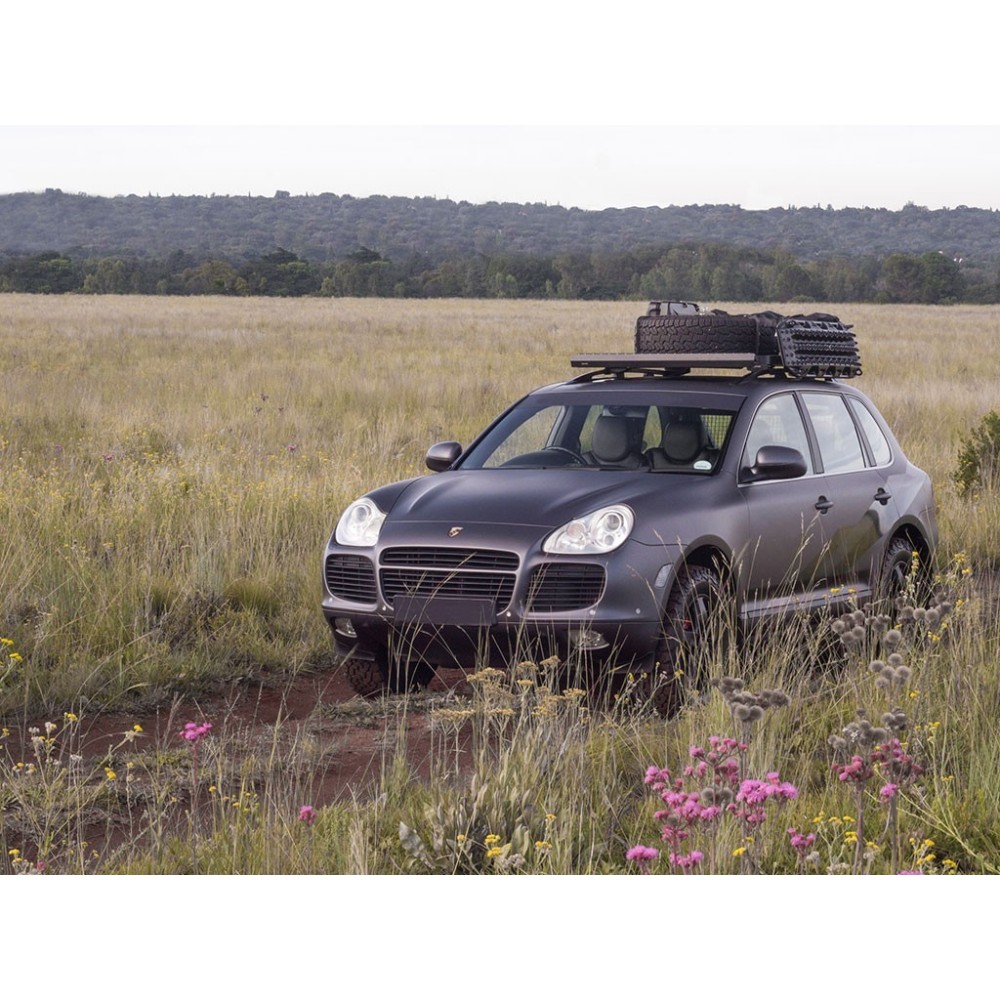 Kit de galerie de toit Slimline II Grab-On pour une Porsche Cayenne (2002-2010) - de Front Runner