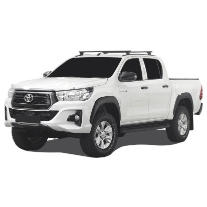 Kit de barres de toit pour une Toyota Hilux Revo DC (2016 - jusqu'à présent) / Rails AND Pieds - de Front Runner