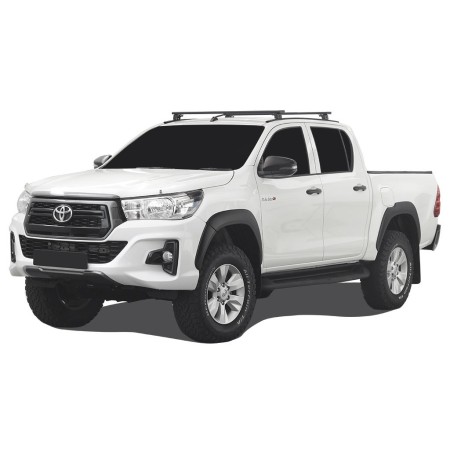 Kit de barres de toit pour une Toyota Hilux Revo DC (2016 - jusqu'à présent) / Rails AND Pieds - de Front Runner