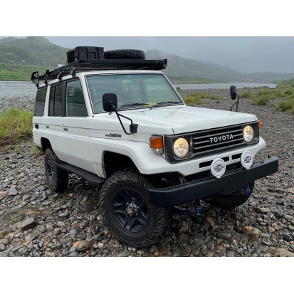 Kit de galerie Slimline II 3/4 pour une Toyota Land Cruiser 76 - de Front Runner