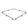 Kit de ridelles Expédition - Périmètre - pour une galerie de 1358 mm (L) x 1425 mm (l)