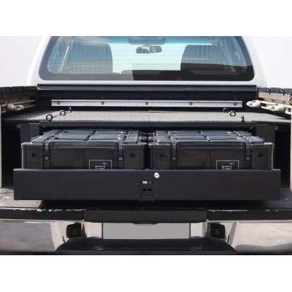 Kit de tiroir Wolf Pack pour une Nissan Navara D40 DC - de Front Runner