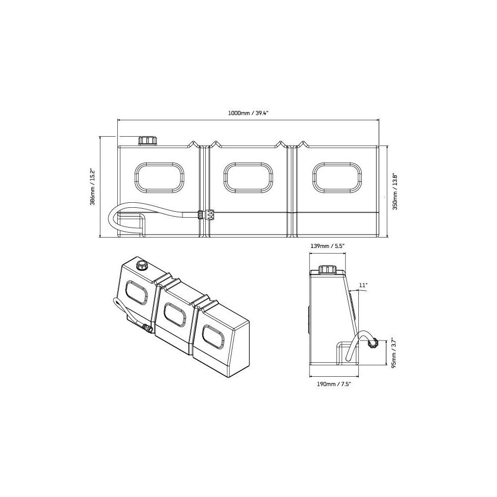 Réservoir d’eau à pan incliné - de Front Runner