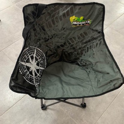 Chaise de camping basse /dossier + haut