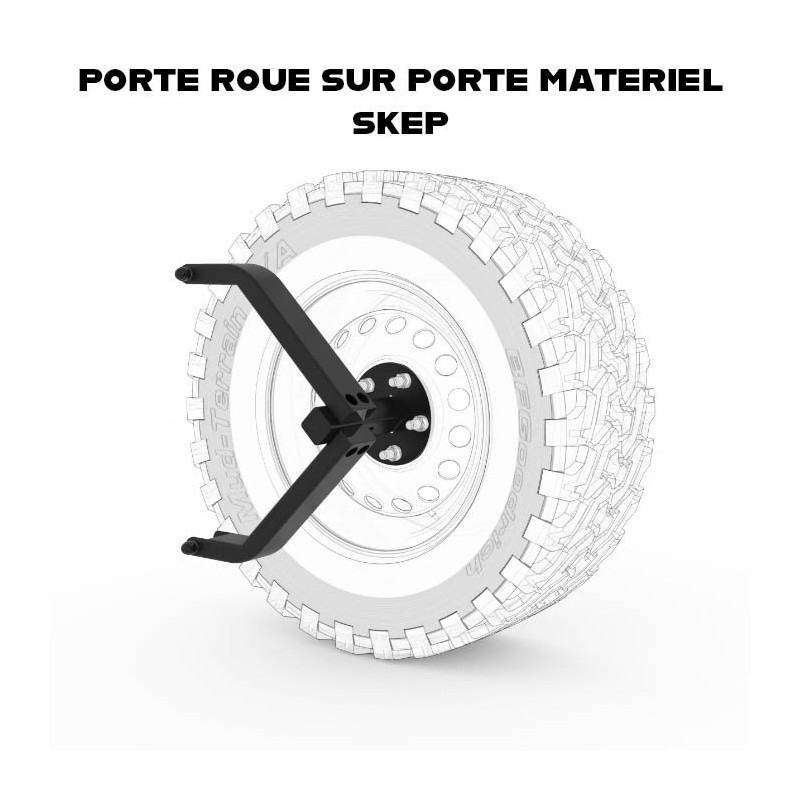 PORTE ROUE ARRIERE T5 T6 SKEP