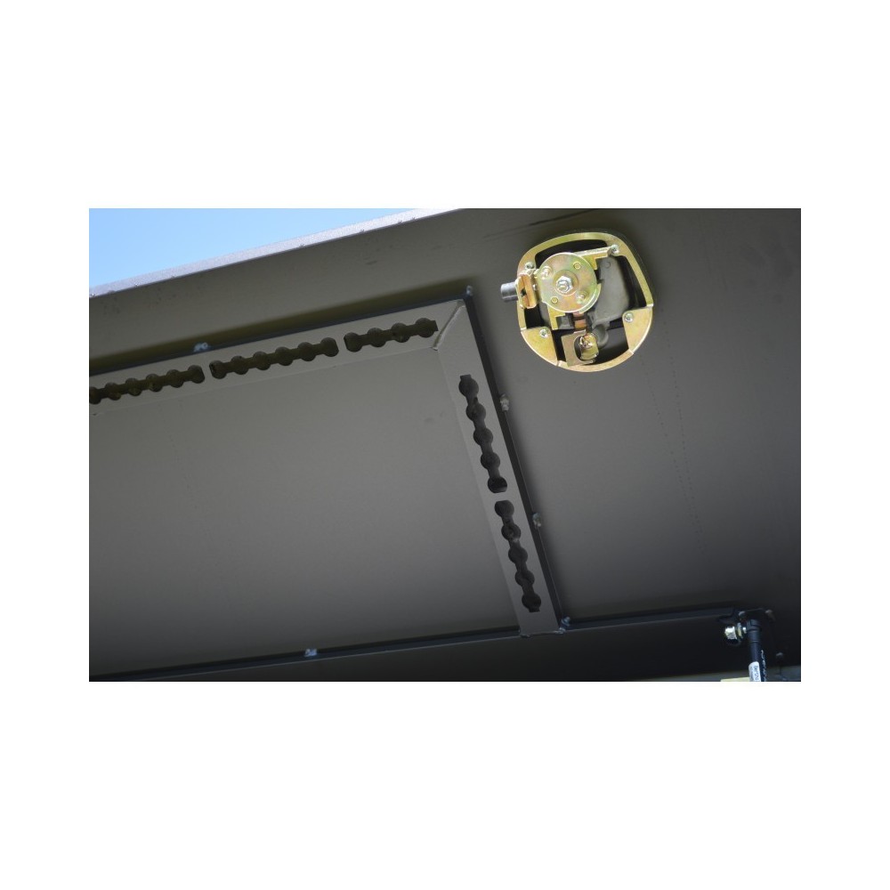 Hardtop ROCKALU Isuzu Dmax 2012+ DOUBLE CAB noir