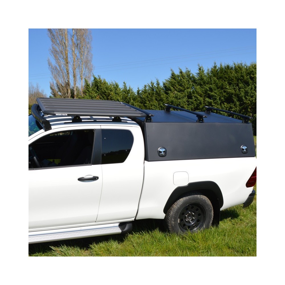 Hardtop ROCKALU Isuzu Dmax 2012+ DOUBLE CAB noir