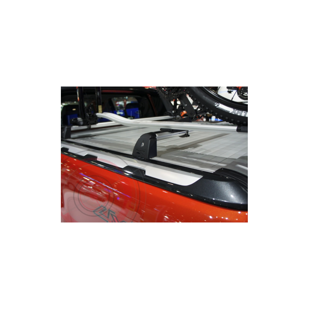 Rideau coulissant noir Mountain Top Ford Ranger Wildtrak Double Cabine