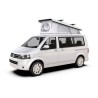 Kit de barres de toit pour le Volkswagen T5/T6 Kombi (2003 - jusqu'à présent) avec toit relevable de SCA