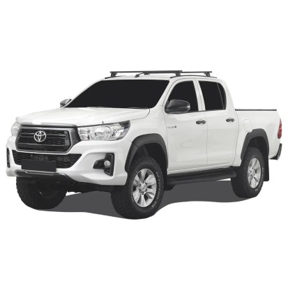 Kit de barres de toit pour une Toyota Hilux Revo DC (2016 - jusqu'à présent) / Rails AND Pieds - de Front Runner