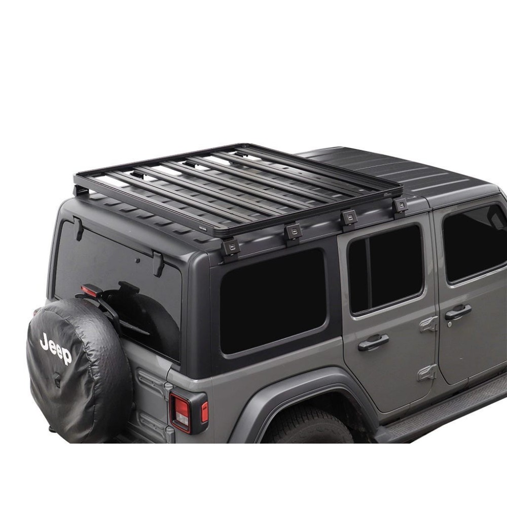 Kit de 1/2 galerie Slimline II pour une Jeep Wrangler JL 4 Portes (2018 - jusqu'à présent) / Haut- de Front Runner