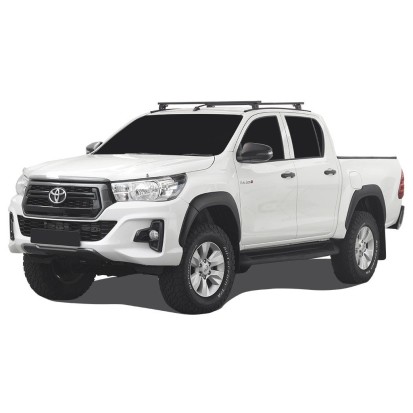 Kit de barres de toit pour une Toyota Hilux Revo DC (2016 - jusqu'à présent) / Rails AND Pieds - de Front Runner
