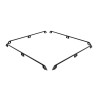 Kit de ridelles Expédition - Périmètre - pour une galerie de 1358 mm (L) x 1425 mm (l)