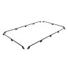 Kit de ridelles Expédition - Périmètre - pour une galerie de 2368mm (L) x 1475mm (l)