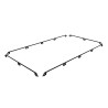 Kit de ridelles Expédition - Périmètre - pour une galerie de 2570mm (L) x 1475mm (l)