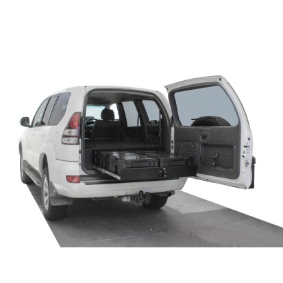 Kit de tiroir avec 6 boîtes Cub Pack pour une Toyota Prado 120/Lexus GX470 - de Front Runner