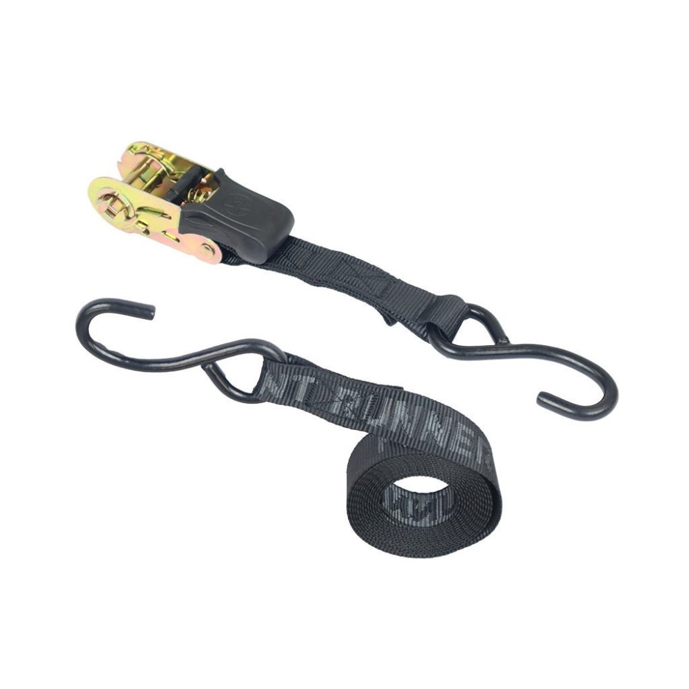 Sangle à cliquet 25 x 2,5m avec crochets