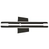 Protection de bas de caisse pour un Land Rover Defender 110 / Noir - de Front Runner