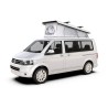 Kit de barres de toit pour le Volkswagen T5/T6 Kombi (2003 - jusqu'à présent) avec toit relevable de SCA