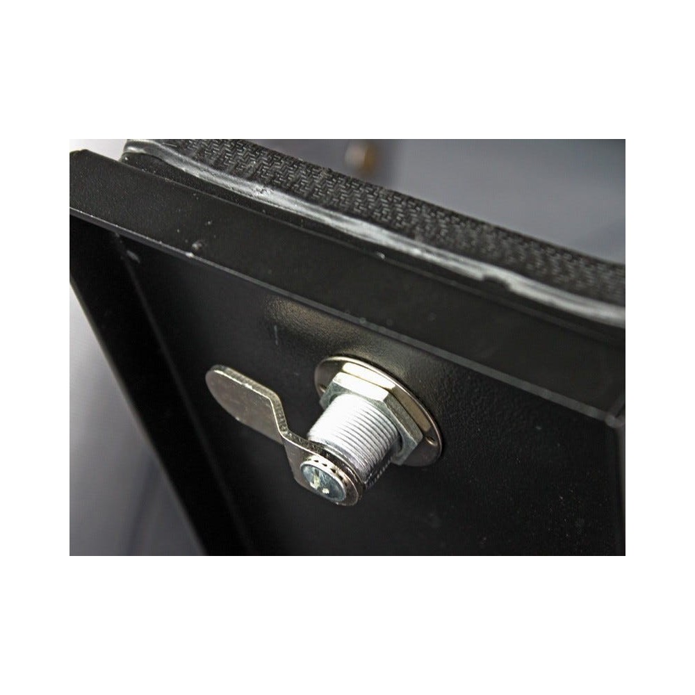 Coffre-fort sous la console d’une Toyota Land Cruiser 76 - de Front Runner