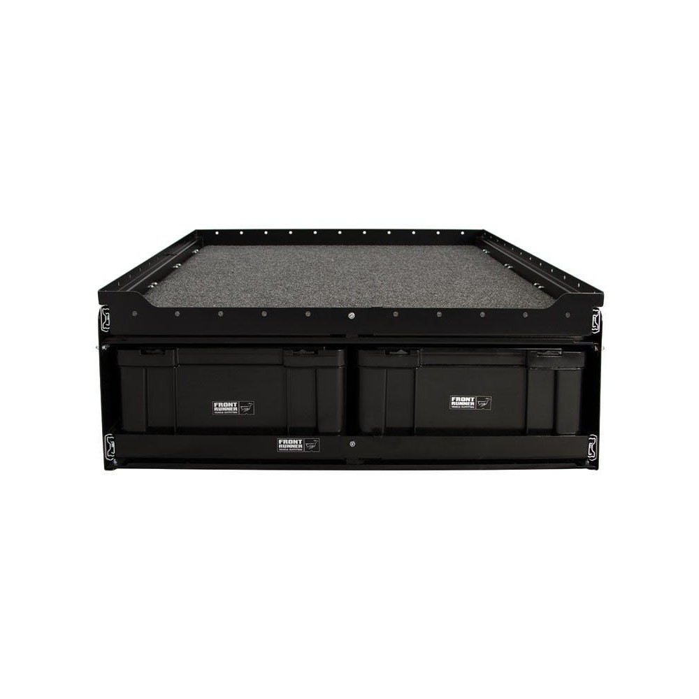 Tiroir pour 6 boîtes Cub avec plateau coulissant au-dessus du tiroir - de Front Runner