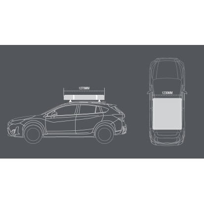 Tente de toit UBER LITE Ironman 4x4 promo