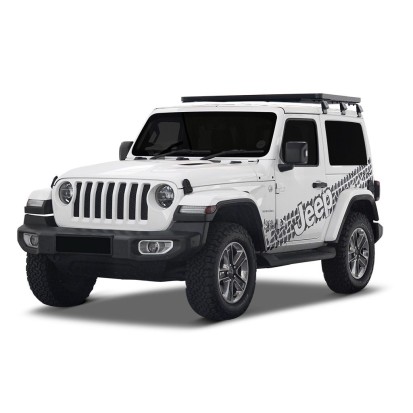 Kit de 1/2 galerie Slimline II pour une Jeep Wrangler JL 2 Portes (2018 - jusqu'à présent) - de Front Runner