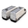 Volkswagen Crafter (L5H2/ LWB Maxi/OEM Track) (2017-Current) Slimpro Van Rack Kit