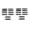 Supports de montage pour tentes à coque dure / 4 pièces