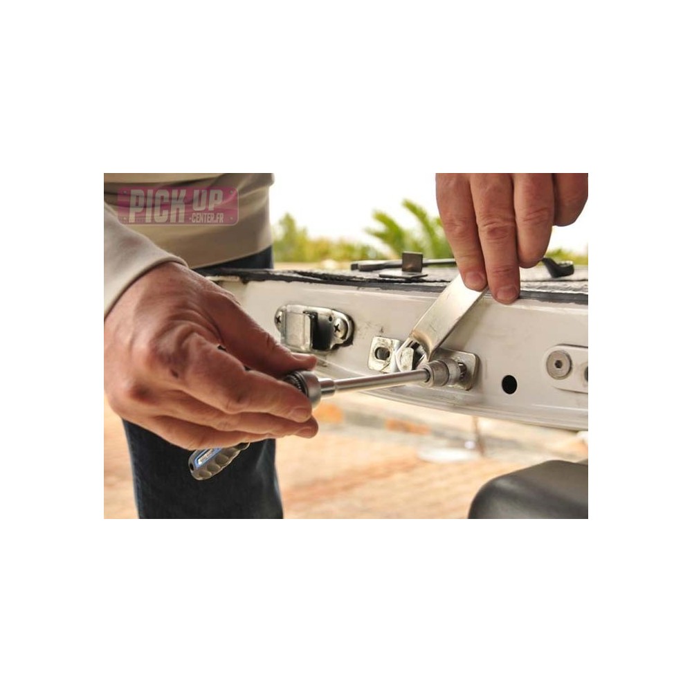 Vérin de ridelle | Aide à l'ouverture de porte arrière Nissan D40 2005/2015