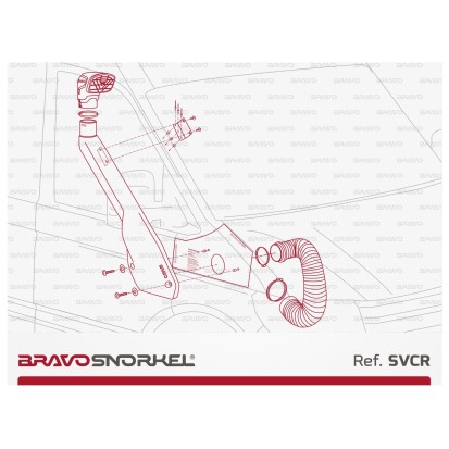 SNORKEL BRAVO CRAFTER 2017+