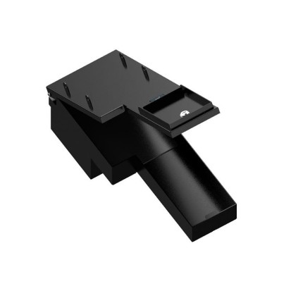 Coffre-fort sous la console d’une Toyota Land Cruiser 76 - de Front Runner