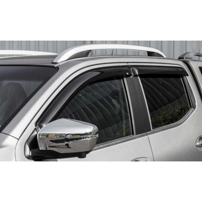 Deflecteur d'air Nissan Np300  Dark Smoke 2016+ Double Cab