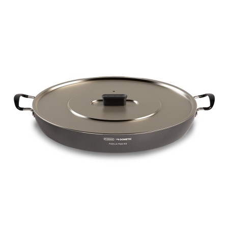Poêle à paella 40 avec couvercle
