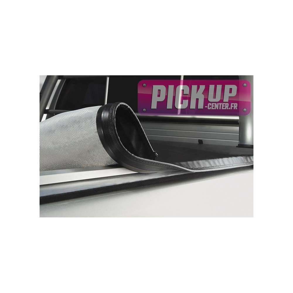 Bache Plate Noire Ford Ranger Double Cab 2012+ Avec Sport Bar