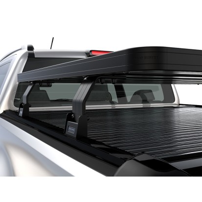 Kit de galerie Slimline II pour benne d'une Nissan Navara (2014-jusqu'à présent) avec EGR RollTrac - de Front Runner