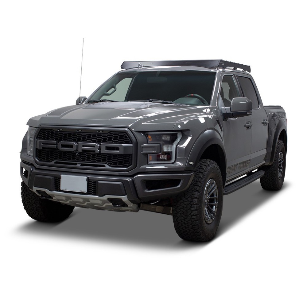 Déflecteur de vent de galerie Slimsport pour le Ford F150 Super Crew avec toit ouvrant (2018-2020) - de Front Runner