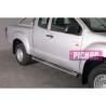 Tubes marchepieds inox ø76 Isuzu D-max 2012+ Space Cab