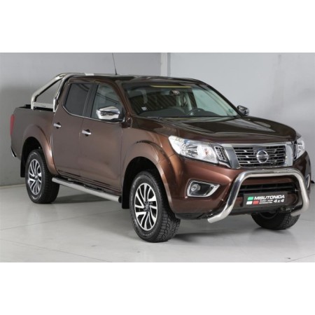 Tubes Marche Pieds Inox Ø 76 Nissan Navara Np300 2016+ Double Cab -  MISUTONIDA