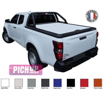 Tonneau cover aluminium Isuzu D-max N60 2020+ composants et plaque centrale