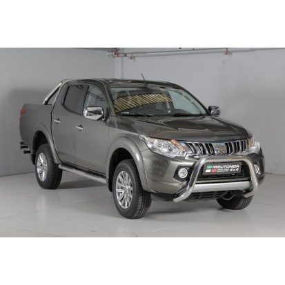 Push Bar INOX Ø 76 MITSUBISHI L200 2015+ CE