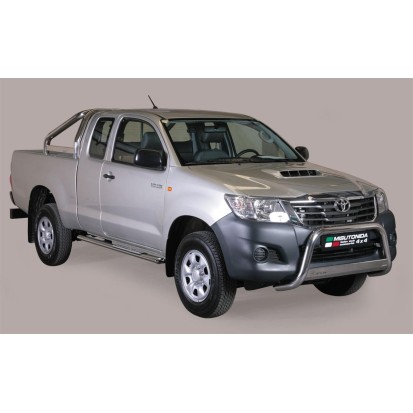 Push bar INOX Ø63 TOYOTA VIGO/HILUX 2011+ CE