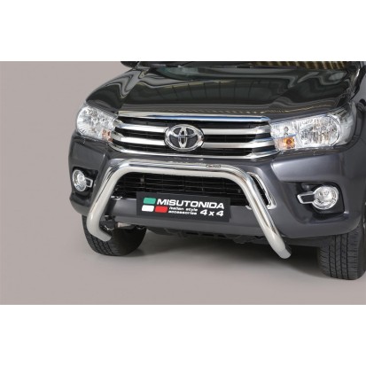 Push bar Inox Ø 76 Toyota Hilux Revo 2016 + 2019+