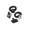 Oeillets d'arrimage noirs pour rails