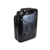 Jerricane à carburant 20l - Finition acier noir
