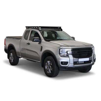 Ford Ranger T6.2 Wildtrak/Raptor Cabine allongée (2023-actuel) Kit de barres de toit Slimline II / Profil bas
