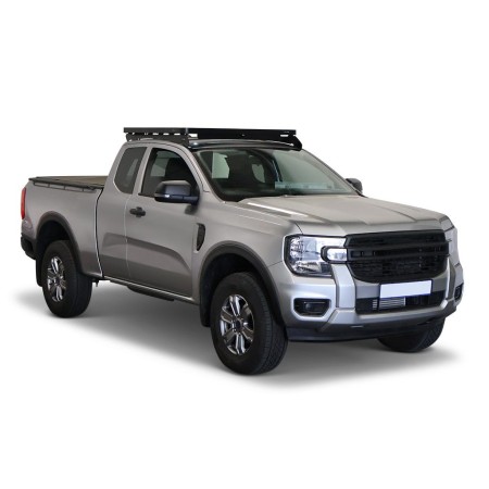 Ford Ranger T6.2 Wildtrak/Raptor Cabine allongée (2023-actuel) Kit de barres de toit Slimline II / Profil bas