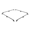 Kit de ridelles Expédition - Périmètre - pour une galerie de 1358 mm (L) x 1425 mm (l)