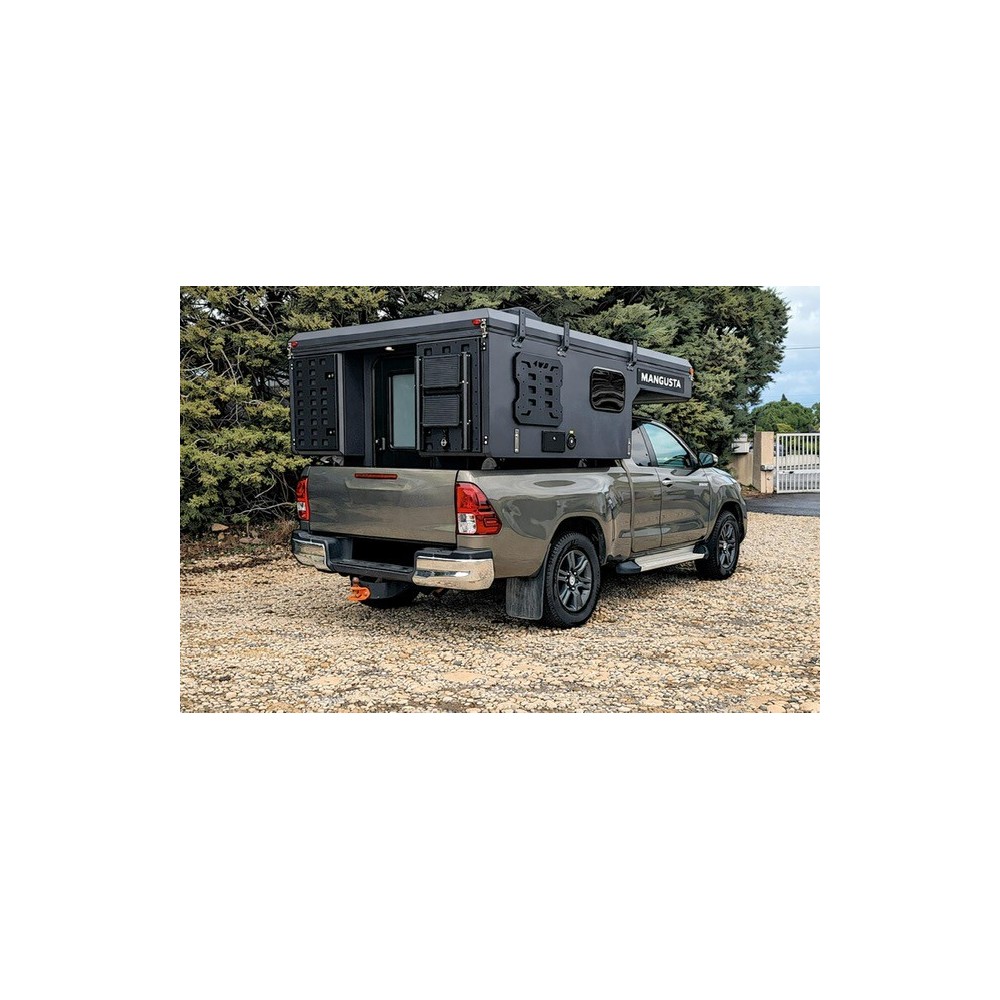 MAGUSTA CELLULE SUR MESURE PICKUP AMOVIBLE POUR VOYAGE AUTONOME PAR sifa 4x4 !